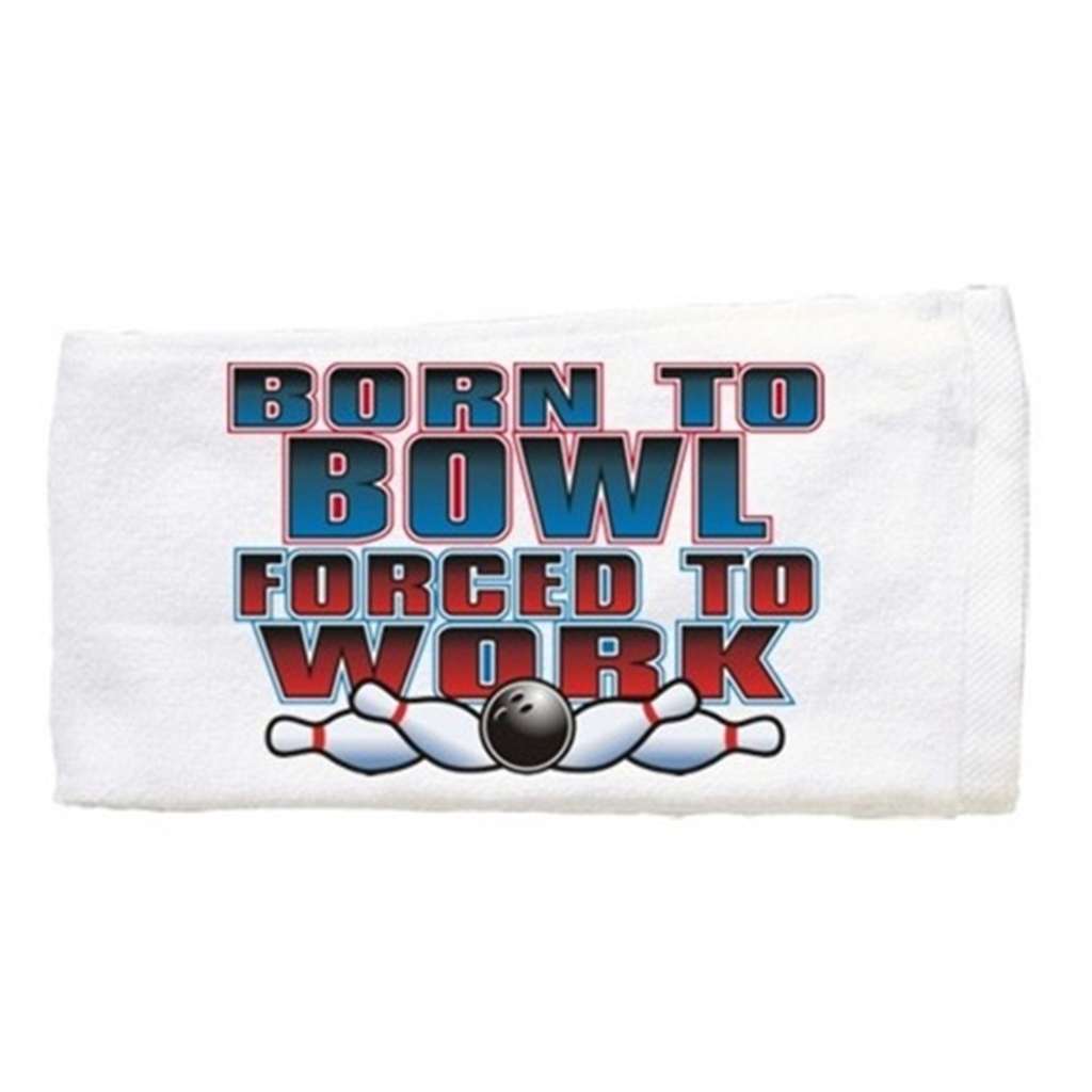 Born To Bowl Towel by Master 