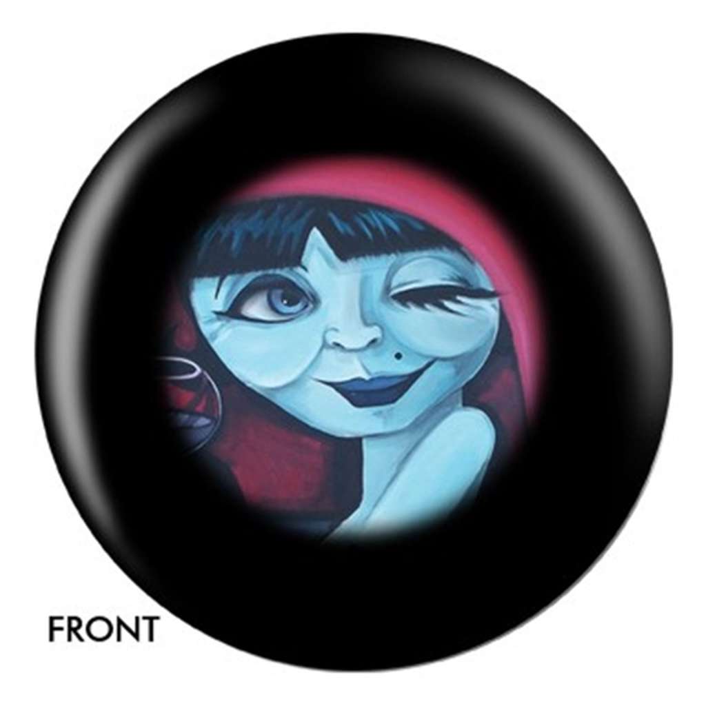 Merlot Streep Designer Bowling Ball 