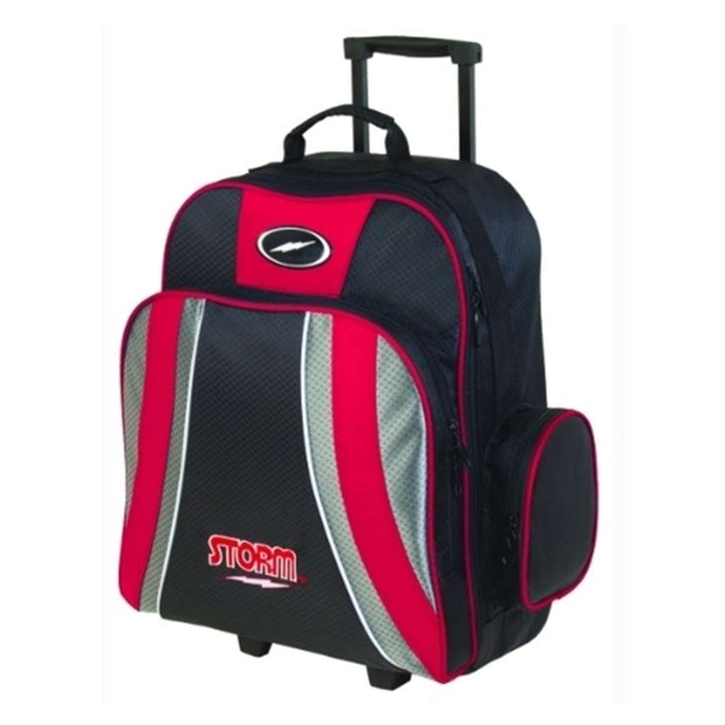 Storm Rascal 1 Ball Roller Bowling Bag- Red/Black/Silver