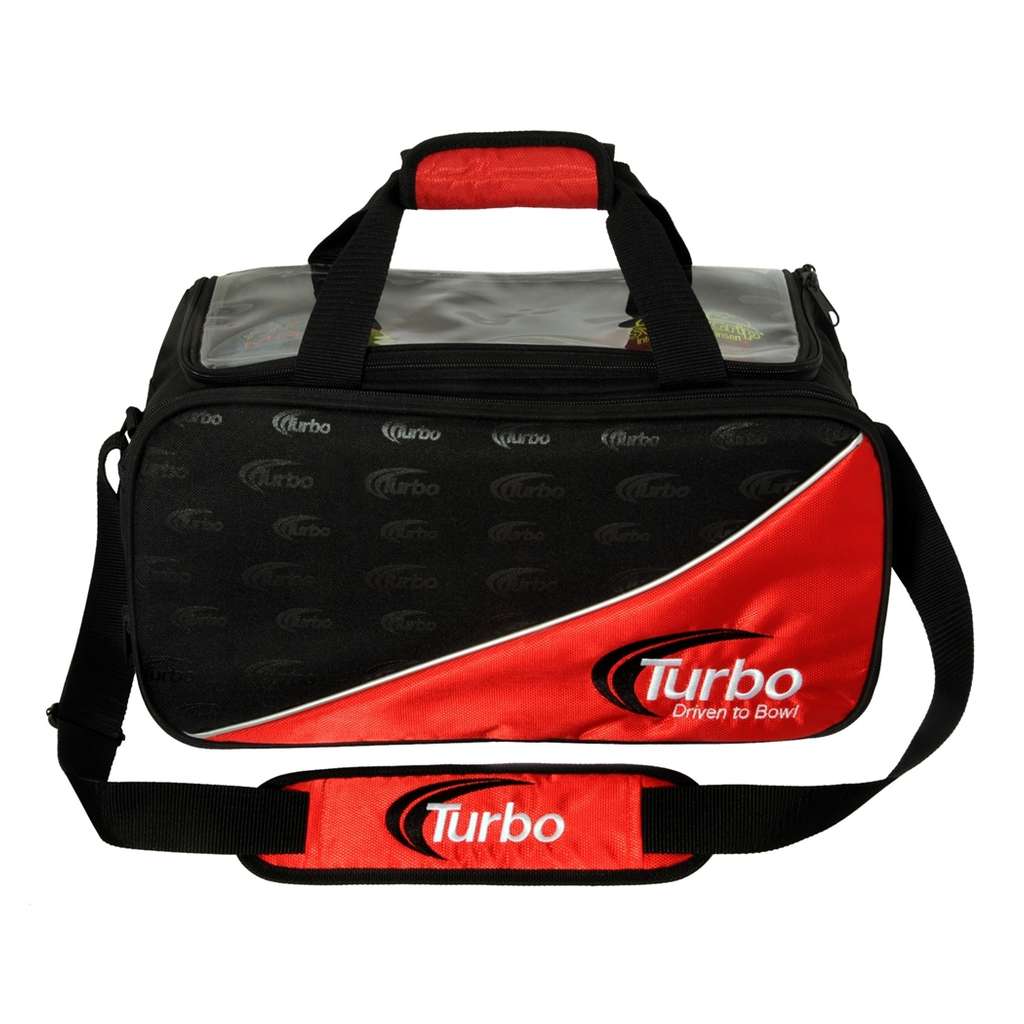 Turbo 2 Ball Tote Bowling Bag- Red/Black