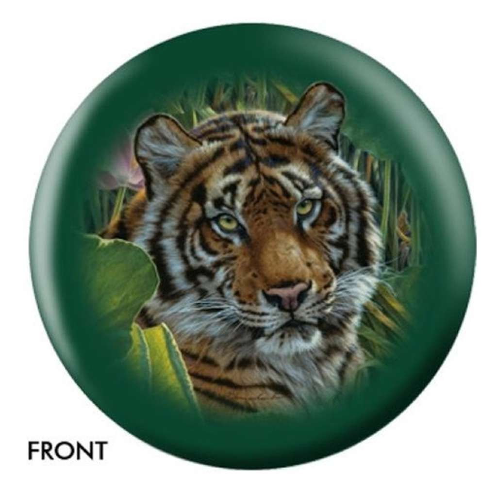 Tiger Bowling Ball- By Lee Kronschroeder