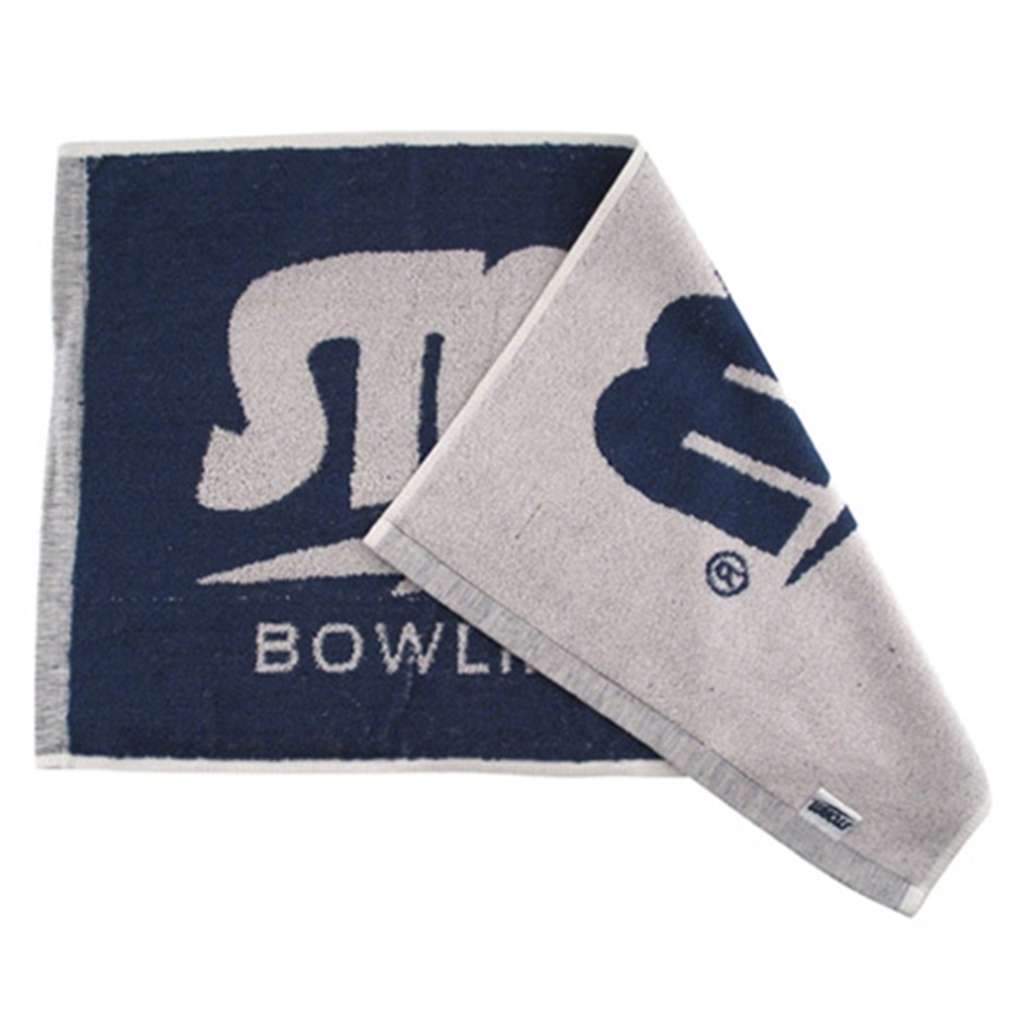 Storm Woven Towel- Grey/Navy