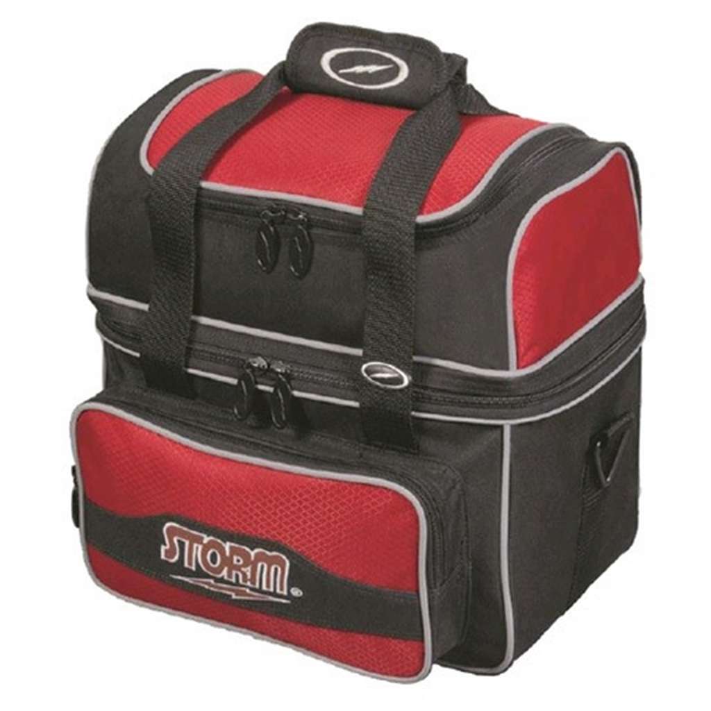 Storm Flip Tote Bowling Bag- Black/Red