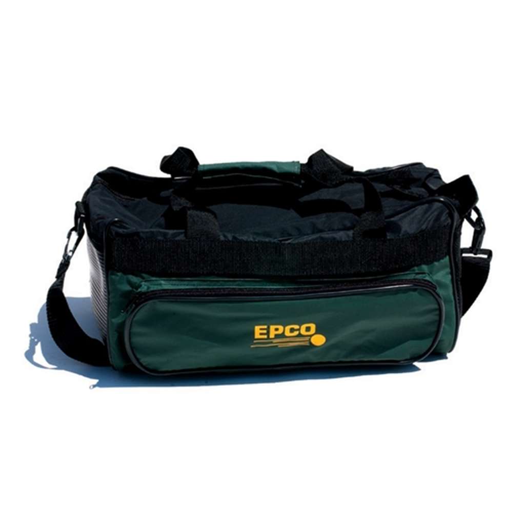 Double Zipper Soft Pack Bowling Bag- Green/Black