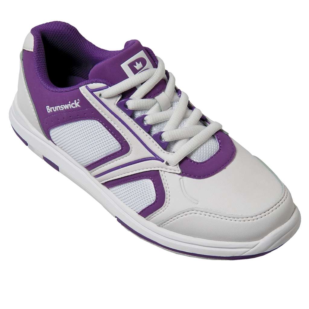 purple bowling shoes