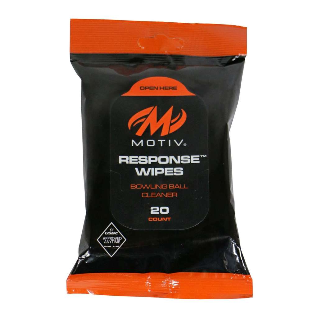 Motiv Bowling Response Bowling Ball Cleaning Wipes